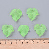 Autumn Theme Transparent Frosted Acrylic Pendants PAF002Y-28-5