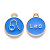 Alloy Enamel Pendants LS-ENAM-S124-01A-02G-1