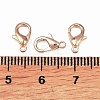 Zinc Alloy Lobster Claw Clasps E103-RG-3