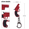 Pistol Weapon Model Pendant Keychain JX509A-2