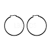 304 Stainless Steel Big Hoop Earrings X-EJEW-F105-06B-2
