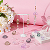 16Pcs 8 Styles Glass Bead Cone for Wind Chimes Making FIND-UN0015-65-3