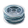 30M Segment Dyed Cotton & Metallic String Threads OCOR-F018-01A-1