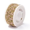 Ion Plating(IP) 304 Stainless Steel Enamel Curb Chains CHS-P013-01G-08-4