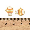 304 Stainless Steel Enamel Charms STAS-H251-01C-G-3