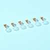 8Pcs Mini High Borosilicate Glass Bottle Bead Containers BOTT-FS0001-01-9