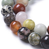 Natural Mixed Gemstone Beads Strands G-F668-08-10mm-3