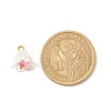 Spray Painted ABS Plastic Imitation Pearl Charms PALLOY-JF01603-04-2