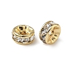 316 Surgical Stainless Steel Rhinestone Spacer Beads X-STAS-L285-001G-03-1