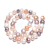 Natural Cultured Freshwater Pearl Beads Strands X-PEAR-N014-08E-01-3