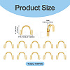 150Pcs 304 Surgical Stainless Steel Wire Guardian and Protectors STAS-TA0006-35A-G-4