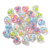 Transparent Acrylic Beads OACR-E029-04-1