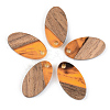 Resin & Walnut Wood Pendants RESI-S389-041A-A01-1
