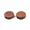 Laser Engraved Wood Beads WOOD-S053-53C-3