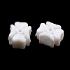 Opaque Acrylic European Beads SACR-L007-012B-2