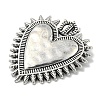 Tibetan Style Alloy Pendants TIBE-L013-08AS-05-2