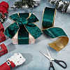 Polyester Velvet Ribbons SRIB-WH0011-356C-4