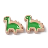 10Pcs Acrylic Enamel Beads OACR-H048-01B-02-1