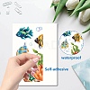 8 Sheets 8 Styles PVC Waterproof Wall Stickers DIY-WH0345-116-3