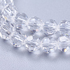 Imitation Austrian Crystal Bead Strands G-M181-5mm-01A-3