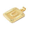 Rack Plating Brass Pendants KK-B092-42G-U-2