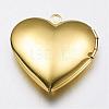 Brass Locket Pendants KK-N0116-009G-2