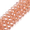 Electroplate Glass Beads Strands LS-EGLA-A044-T8mm-A21-1