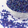 (Repacking Service Available) Round Glass Seed Beads SEED-C016-3mm-168-1