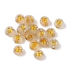 Luminous Transparent Acrylic Beads OACR-P037-01B-G-2