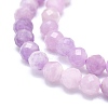Natural Lilac Jade Beads Strands G-P457-A03-01-2
