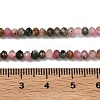Natural Multicolor Tourmaline Bead Strands G-P279-77-4mm-3