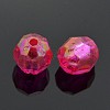 Eco-Friendly Transparent Acrylic Beads TACR-PL642-8mm-09-1