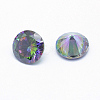 Cubic Zirconia Pointed Back Cabochons LS-ZIRC-M002-7mm-010-2