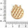 Brass Micro Pave Cubic Zirconia Pendants KK-K351-53G-3