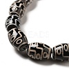 Tibetan Style dZi Beads Strands G-F726-A11-4