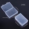 Transparent Plastic Bead Containers CON-WH0072-41A-2
