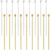 40Pcs 2 Colors 925 Sterling Silver Ball Head Pins STER-BBC0006-39-1