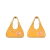 304 Stainless Steel Enamel Pendants STAS-A136-01G-02-1