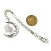 Natural Amethyst Raw Beads Bookmarks AJEW-JK00201-03-2