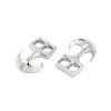 Tibetan Style Alloy Hook Clasps TIBEP-35682-P-RS-2