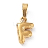 316L Surgical Stainless Steel Charms STAS-G315-01G-F-1
