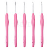 TPR Handle Aluminum Crochet Hook Needles TOOL-TA0001-13E-1