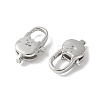 Brass Lobster Claw Clasps KK-F893-12P-02-2