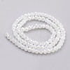 Electroplate Glass Beads Strands X-GLAA-K027-03AB-2