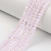 Electroplate Glass Beads Strands LS-EGLA-A034-J2mm-L05-1