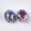 Handmade Porcelain Beads X-PORC-S498-26E-2