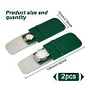 2Pcs Rectangle PU Imitation Leather Single Watch Storage Bag AJEW-GO0001-85C-2