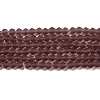 Imitate Austrian Crystal Frosted Glass Beads Strands EGLA-A039-T2mm-MD05-1