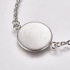 304 Stainless Steel Bracelet Making STAS-WH0014-23P-3