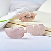 Natural Cherry Blossom Agate Display Decorations G-PW0004-29-5
